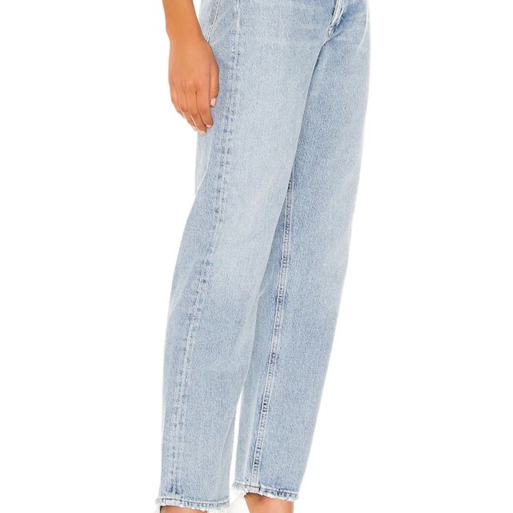 Agolde 90's Mid Rise Loose Fit Jeans in Snapshot